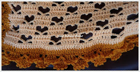 free crochet hearts blanket pattern