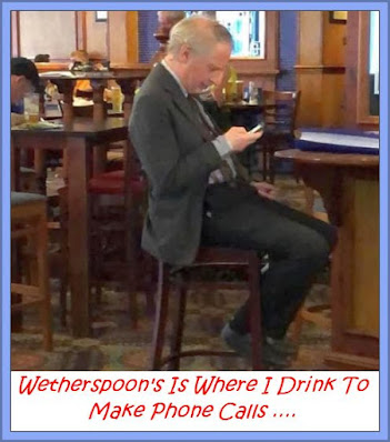 Mr Smith Uses A Wetherspoon's To Make His Phone Calls