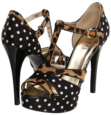 Polka,Ladies Shoes,Animal printed