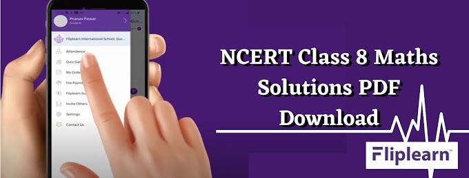 NCERT Class 8 Maths Solutions PDF Download