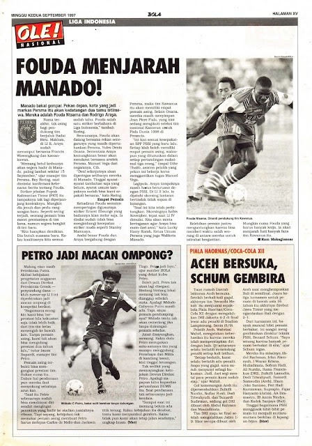 LIGA INDONESIA: FOUDA MENJARAH MANADO!