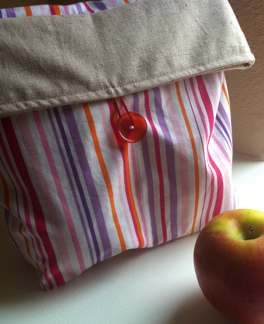 Lunch Sack Bag Tutorial