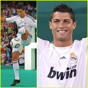 Ronaldo on Top Football Players  Cristiano Ronaldo Real Madrid