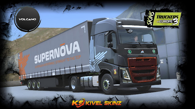 SKINS VOLCANO/VN - VOLVO FH16 SUPERNOVA INTERTRANS