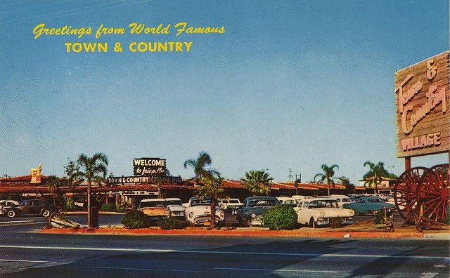 Vintage Town & Country Postcard