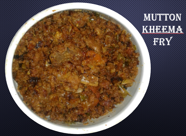 how to cook kheema fry