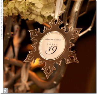 placecard - snowflake