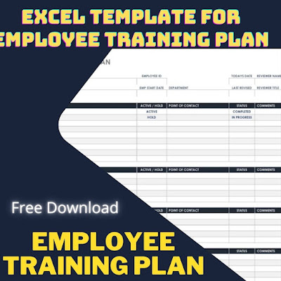 Simple Staff Training Plan Template