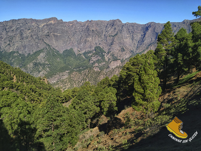 CALDERA DE TABURIENTE DESDE LA CUMBRECITA