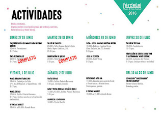 Fárdelej 2016, Actividades