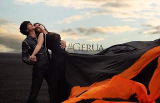 Gerua song from Dilwale Movie of Shahrukh khan and Kajol HD Wallpaper