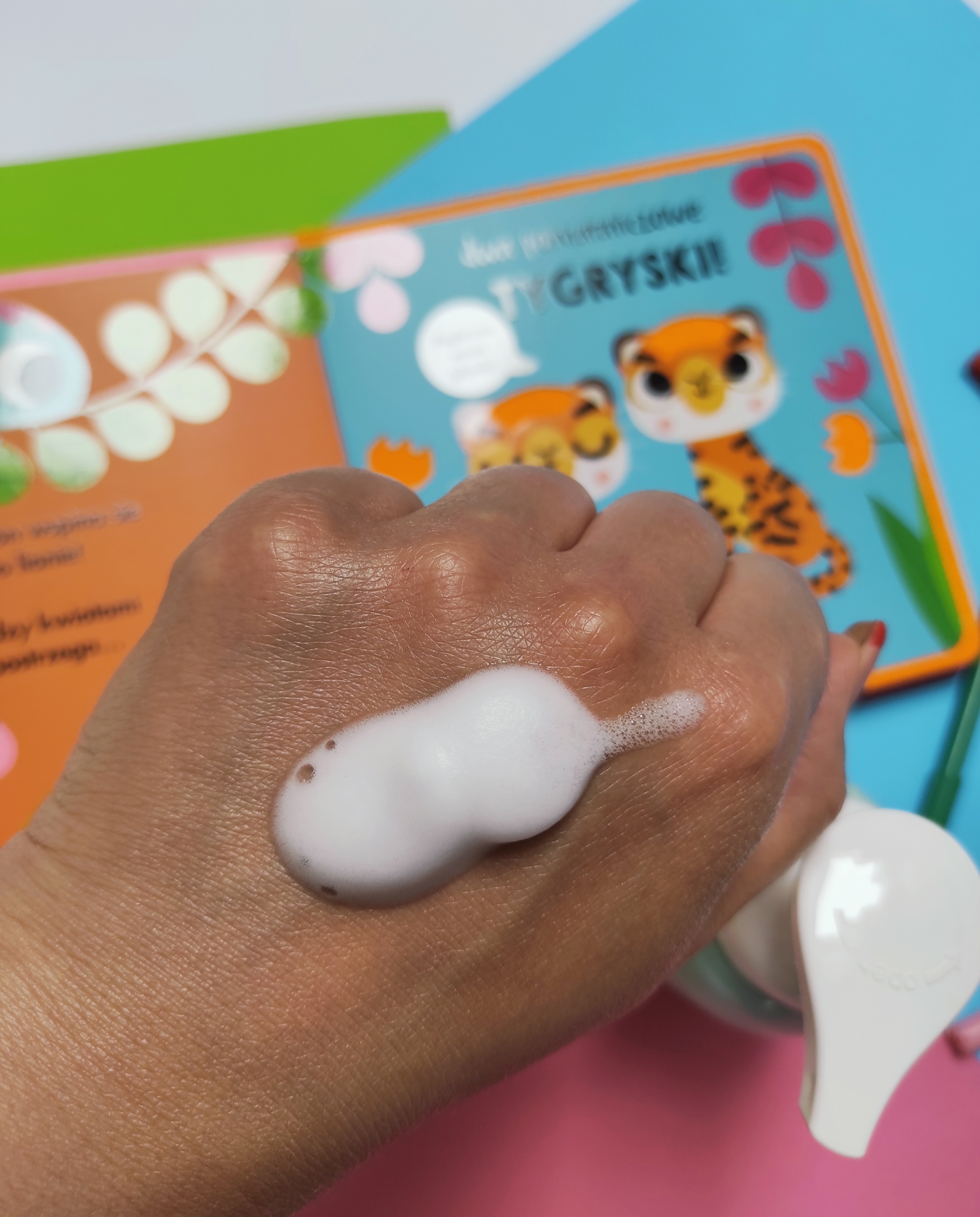 Borówkowa pianka do mycia rąk dla dzieci Sylveco - Pure Beauty