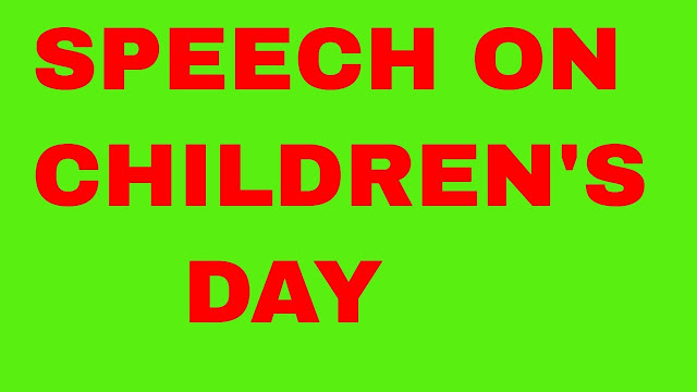 children day speech