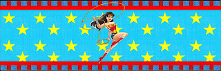 Wonder Woman, Free Printable  Labels.