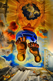 Ceiling Fresco at Salvador Dali Museum