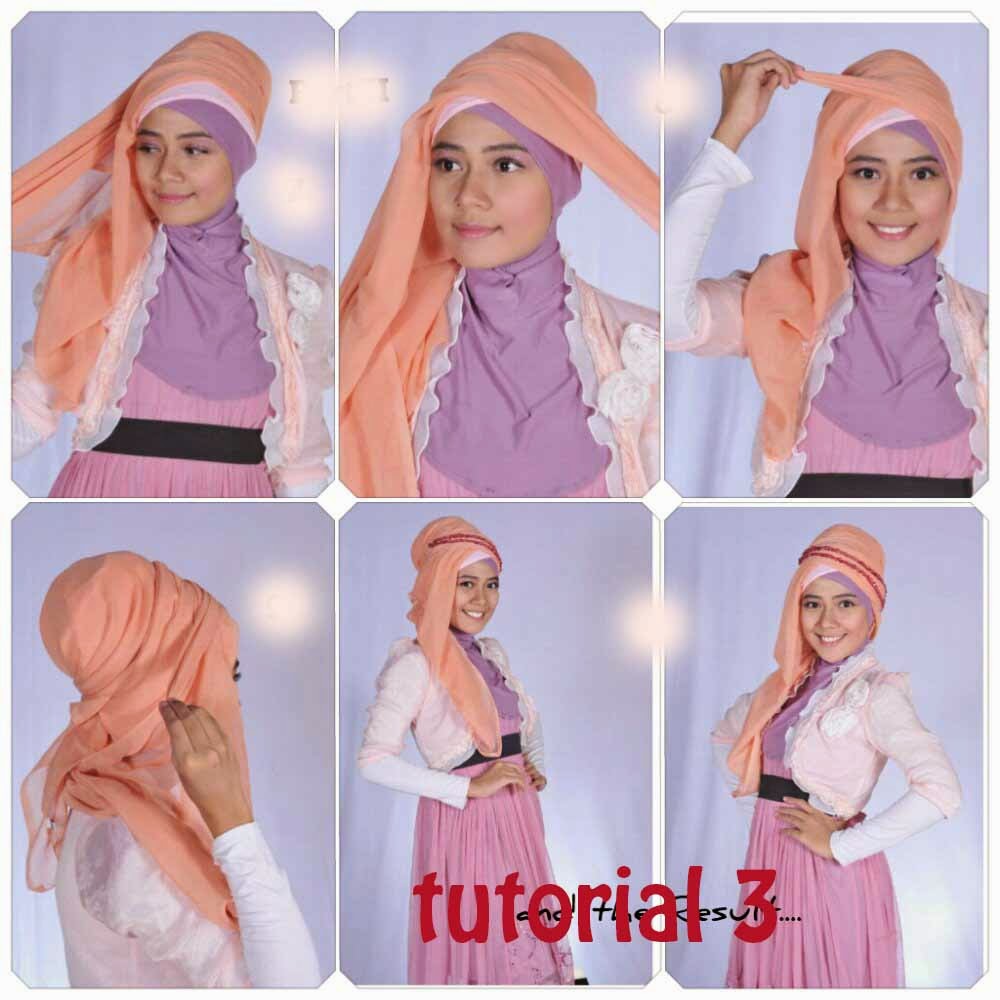 Gambar Tutorial Hijab Mayoret Tutorial Hijab