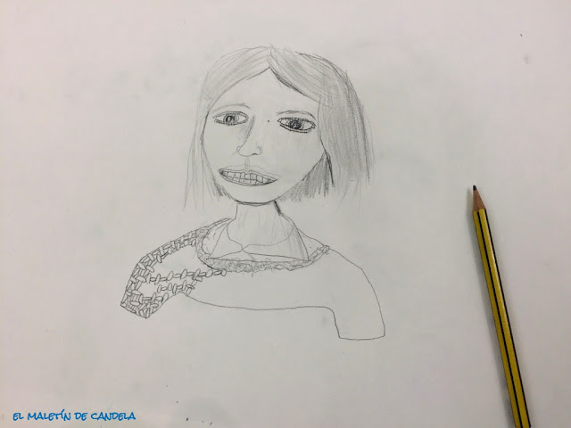 Retrato hecho por Candela