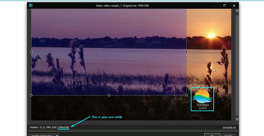 Cara hapus  Watermark Video menggunakan VSDC