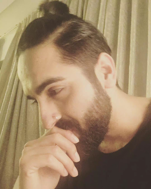 Ayushmann Khurrana Top Knot