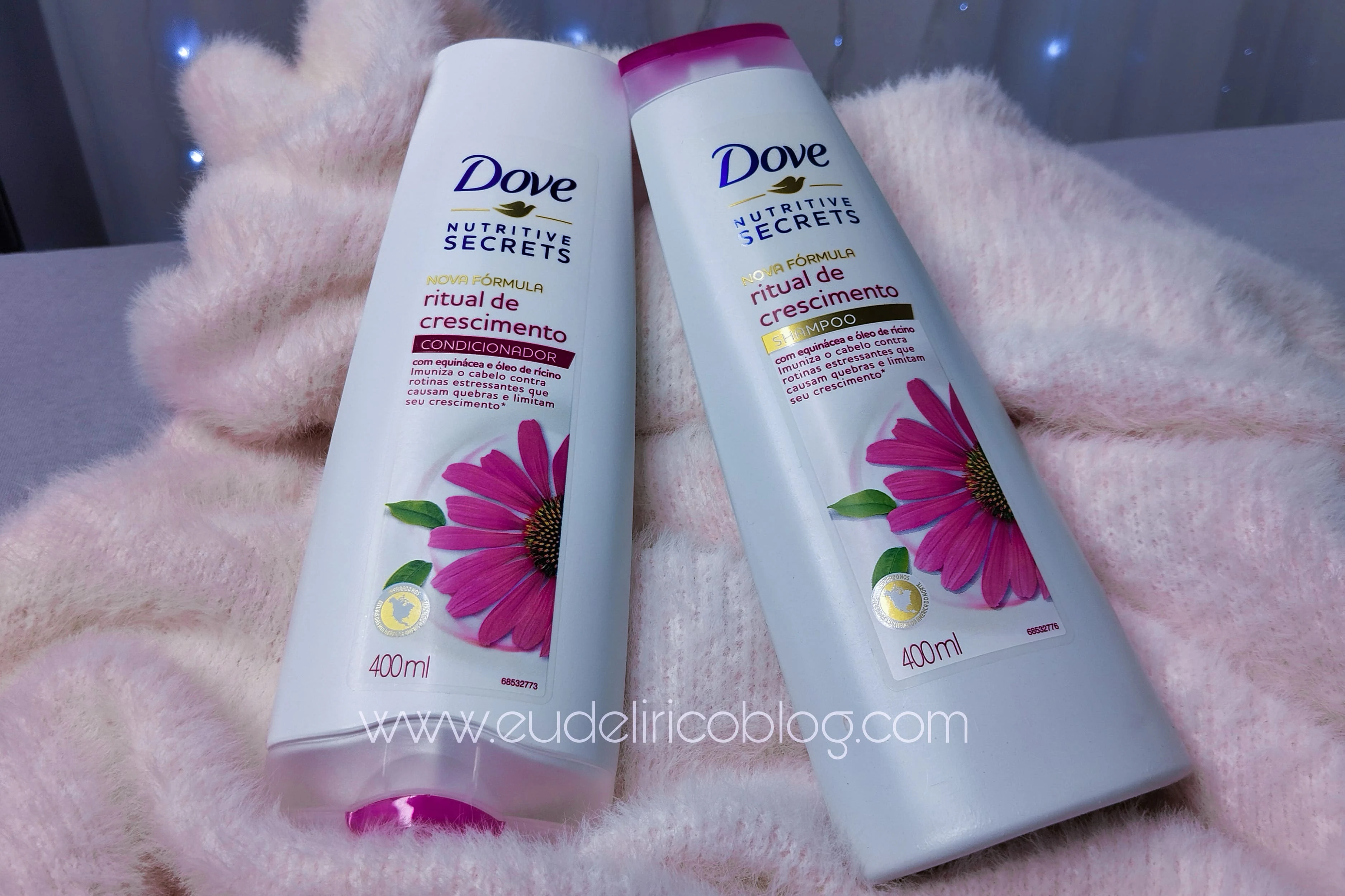 Resenha: Shampoo e Condicionador Ritual de Crescimento da Dove