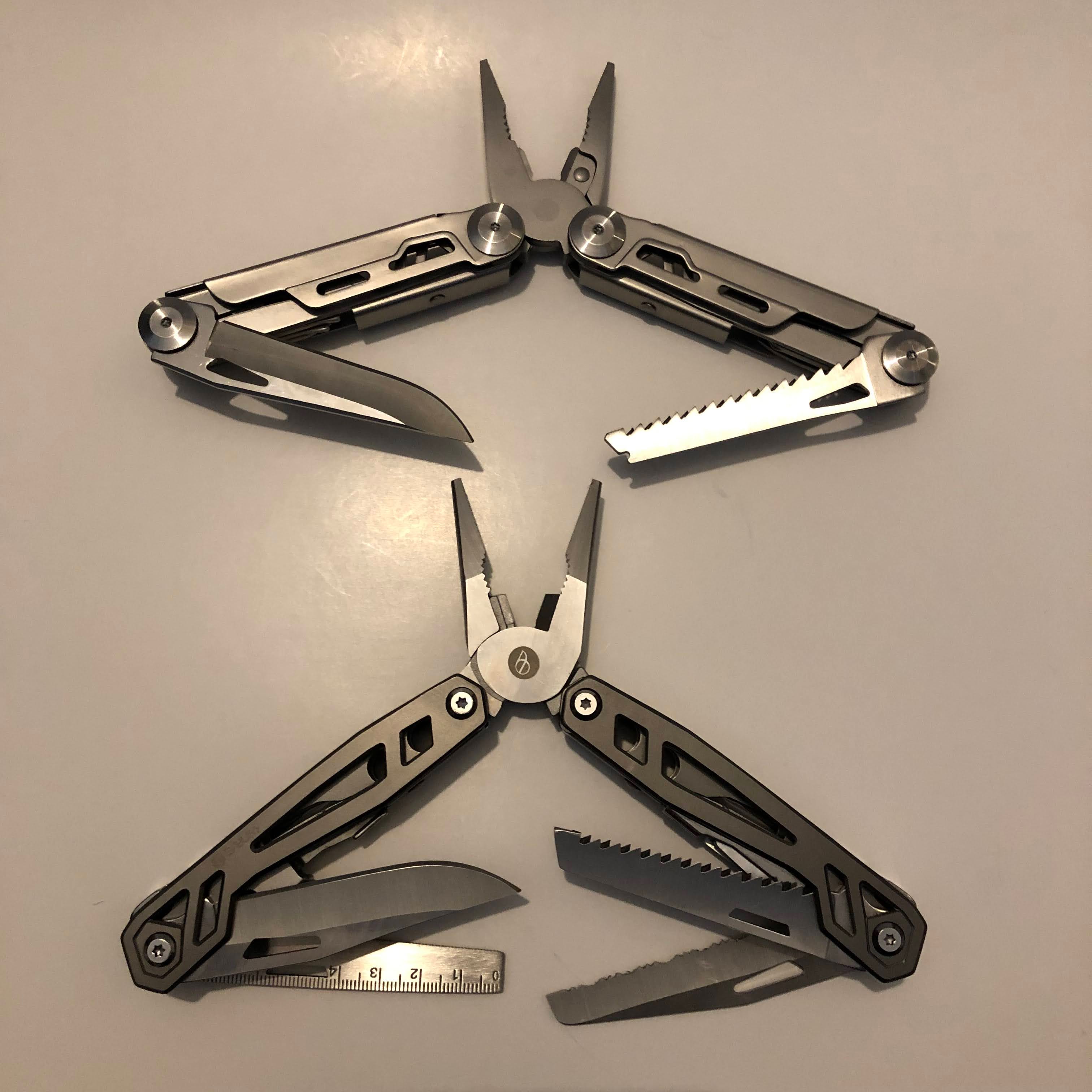 Unbranded Chinese Multi-tools Comparison and Comment About Leatherman and  Gerber