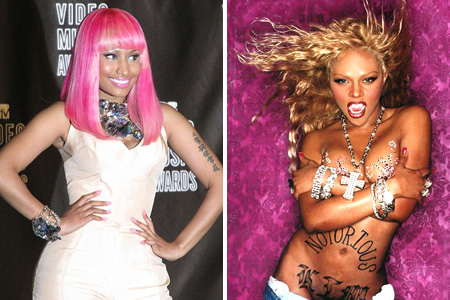 nicki minaj vs lil kim pics. #2: Nicki Minaj Vs. Lil Kim