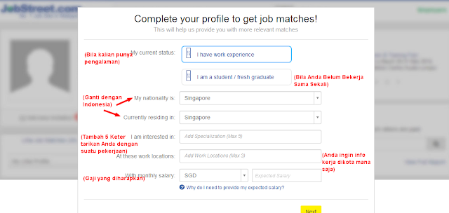 Cara Mudah Mendaftar di Jobstreet Lengkap Dengan Gambar