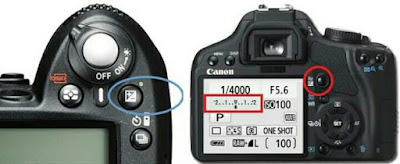 Cara setting Exposure Compensation pada kamera