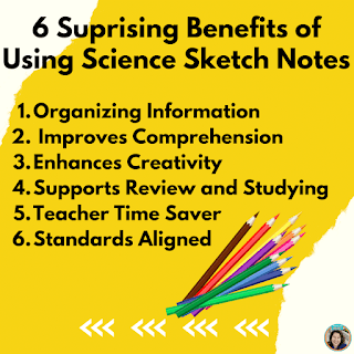 Science sketch notes have so many benefits