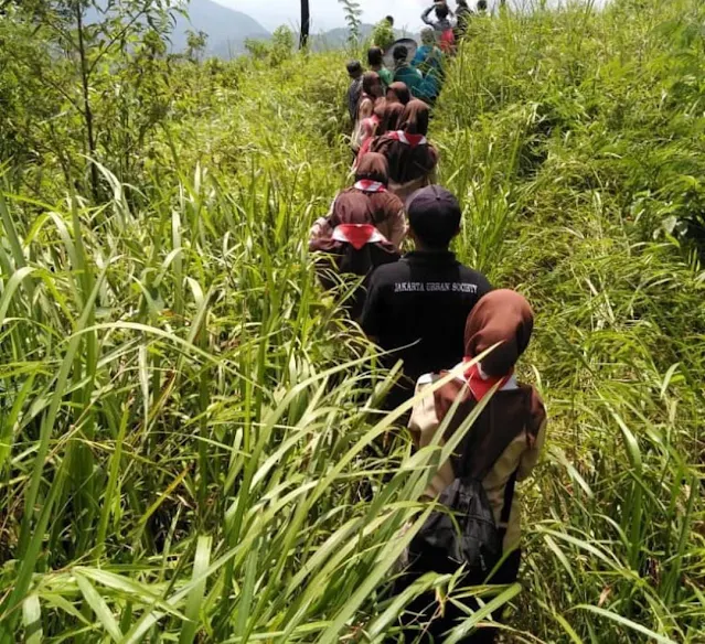 Saka Bakti Husada Puskesmas Karangreja Peduli Lingkungan Hidup