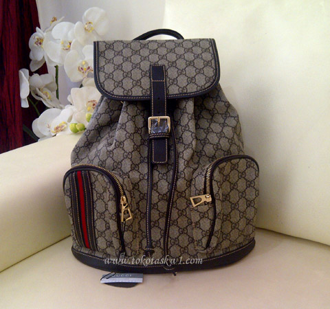 GALERY TAS KW 1: Tas Gucci Ransel Semi Super