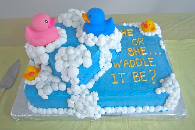 Waddle It Be, Gender Reveal baby shower, waddle it be baby shower, gender reveal shower, baby shower decorations, duck baby shower decorations, baby shower theme, duck cake, gender reveal cake, gender reveal baby shower cake, cute duck cake, party cake, ducky cake, waddle it be cake, he or she waddle it be, he or she waddle it be cake, rubber duck, rubber ducky, duck theme cake, bathtub cake, bubble cake, gender reveal cake, gender reveal waddle it be cake, gender reveal rubber ducky cake, homemade cake, rubber ducky cake idea, cute baby shower cake, rubber duckies, rubber duckies cake