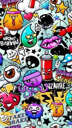 Cool Graffiti Characters