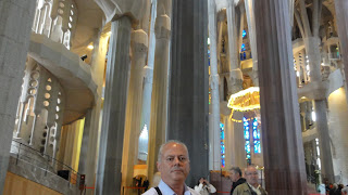 Sagrada Familia em Barcelona na Espanha