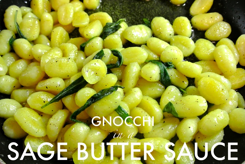 Gnocchi how Sage in Sauce Butter Brown  make Rose: Ginger sauce butter to and sage