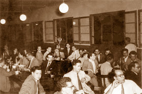 Ambiente a principio de los años 50 en el Escacs Comtal Club