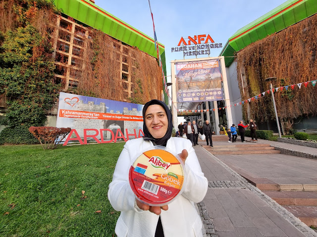Alibey Süt Ürünleri Ardahan Tanıtım Günleri Ankara Altınpark Fuar Alanında Ziyaretçilerle Buluştu