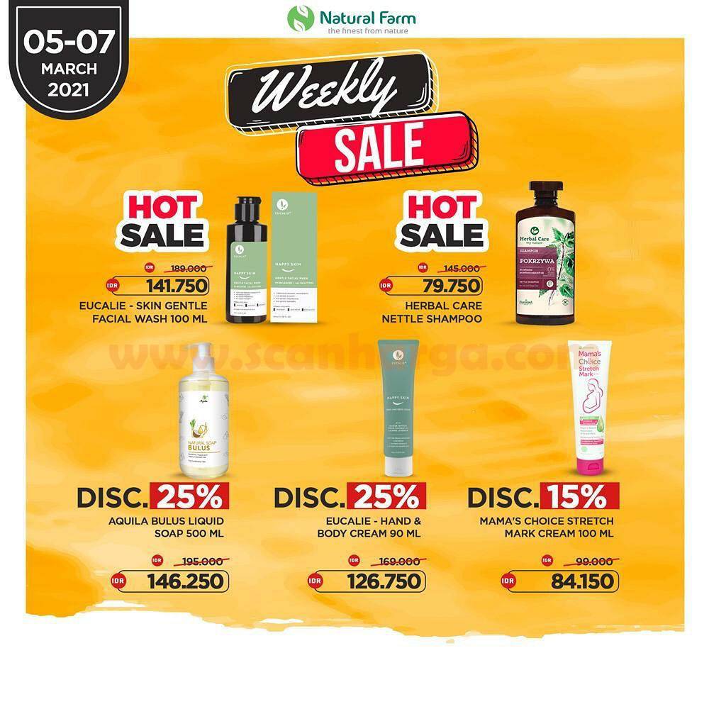 Promo Natural Farm Weekly Sale Diskon hingga 30%