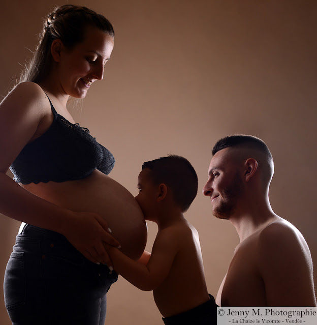 photographe grossesse maternité studio Les Essarts La chaize le vicomte la ferrière