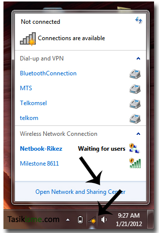 Cara Setting Laptop Menjadi Hotspot Wifi Dengan Modem Usb Biasa Tasikisme Blog