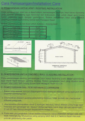 Harga Atap Euroroof TR Terbaru