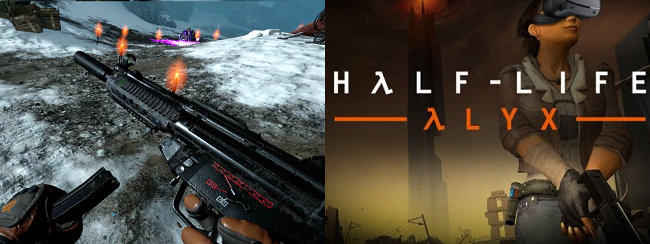 Differences of Frostpoint VR Proving Grounds vs Half Life Alyx