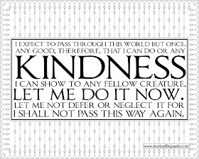 Quaker Quote about Kindness