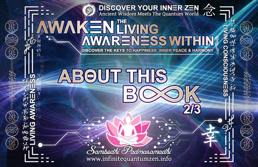 About This Book, infinite living system life, the book of zen awareness, alan watts mindfulness key to happiness peace joy