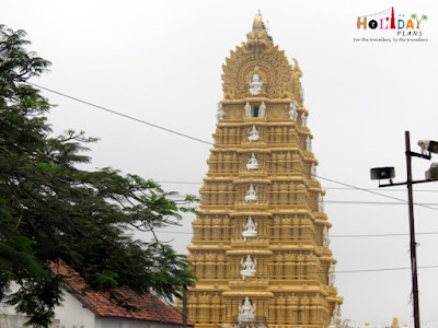 Chamundeshwari Temple in Chamundi Hills in Mysore