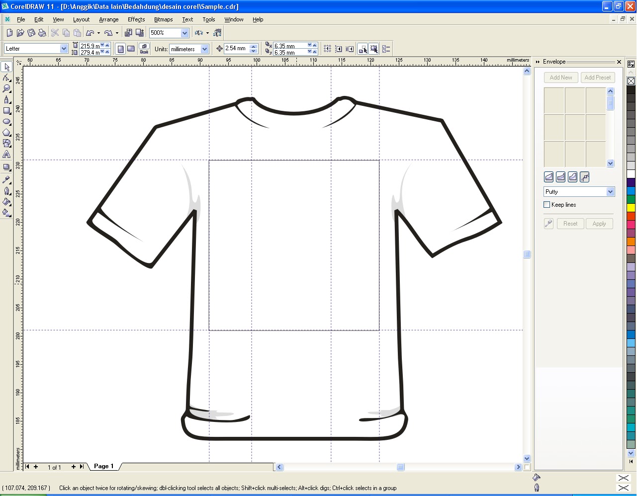 Desain T Shirt Percetakan Bandar Lampung