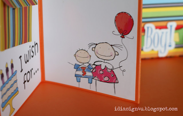 DIY Birthday Card | Book For Birthday Keepsakes by ilovedoingallthingscrafty.com