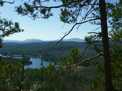 View of Loon Lake and Gore Mountain from Kipp Mountain.

The Saratoga Skier and Hiker, first-hand accounts of adventures in the Adirondacks and beyond, and Gore Mountain ski blog.