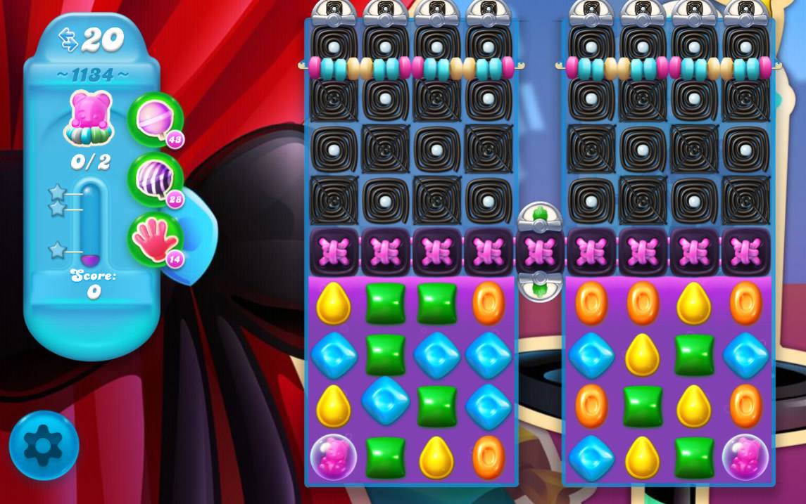 Candy Crush Soda Saga level 1134