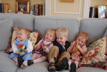 cousins on the couch
